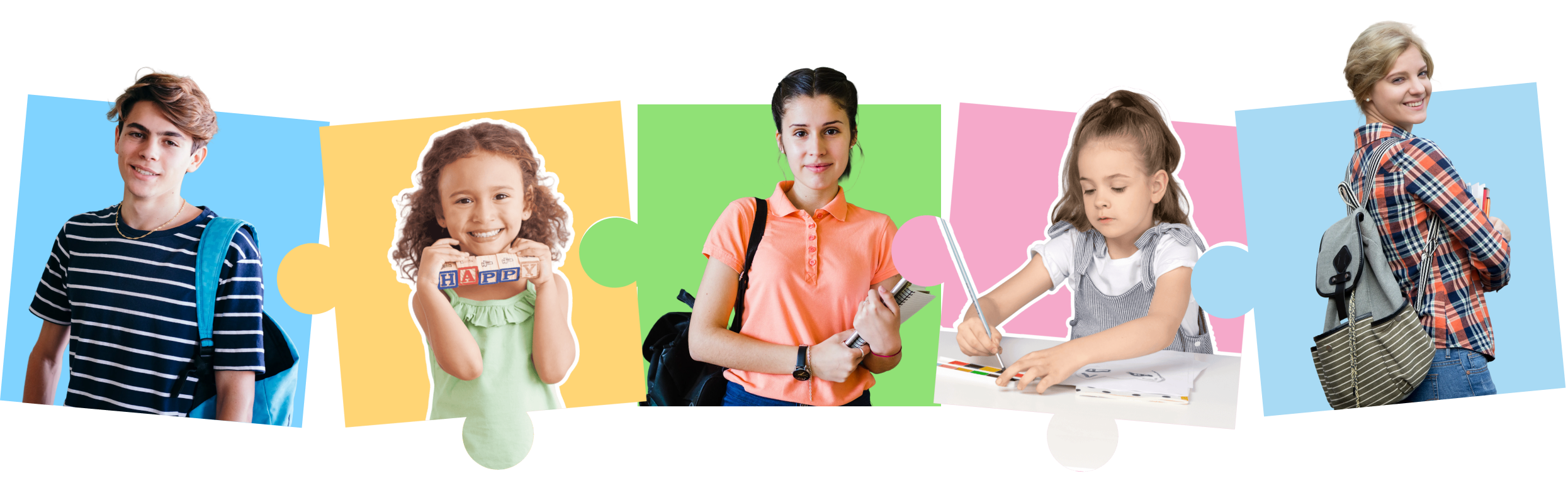 Students of different ages